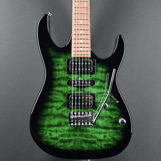 Ibanez GRX70QA-TEB Gio Series Transparent Emerald Burst #779