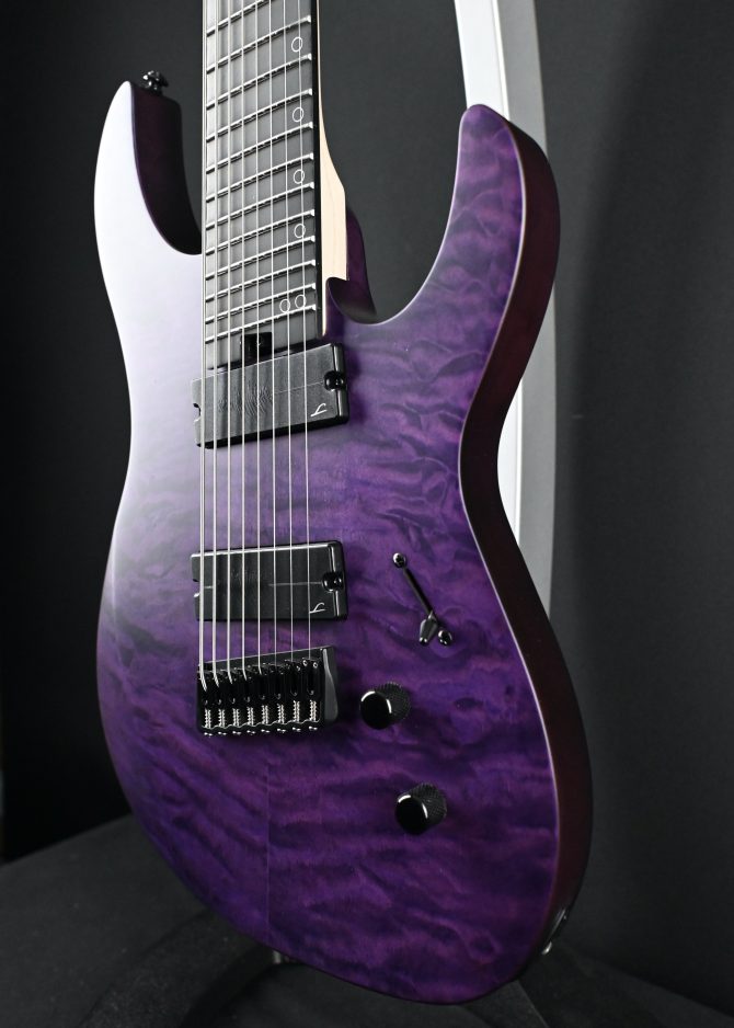 Legator N8FSS-PR Purple QM Multi Scale 8-String #355
