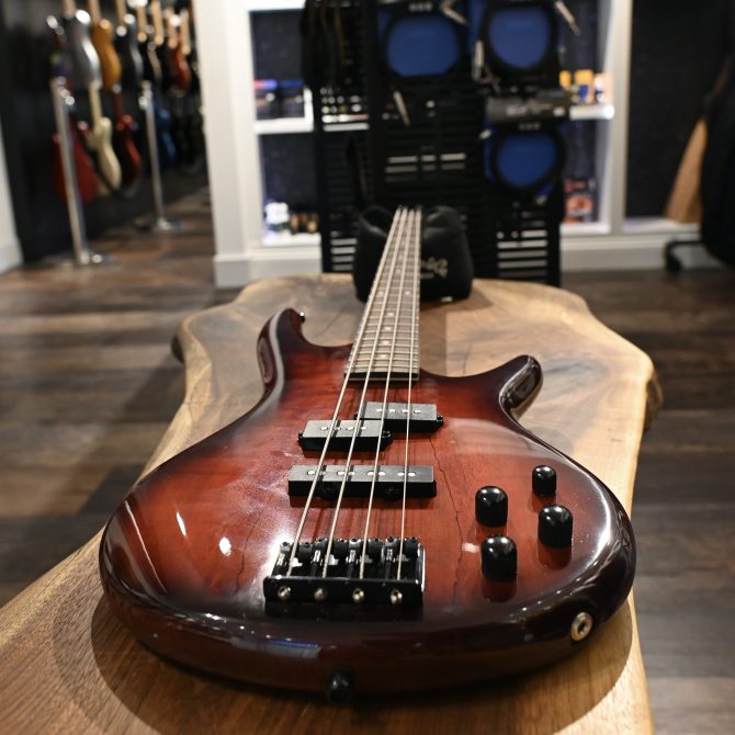 Ibanez GSR200SM-CNB Gio Soundgear Charcoal Brown Burst 2020