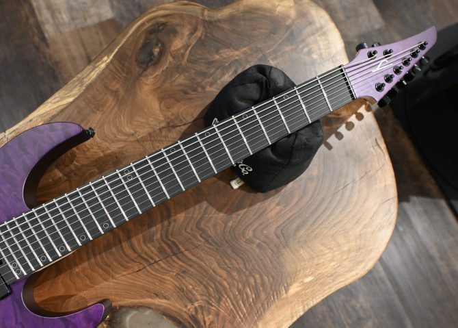 Legator N8FSS-PR Purple QM Multi Scale 8-String #355