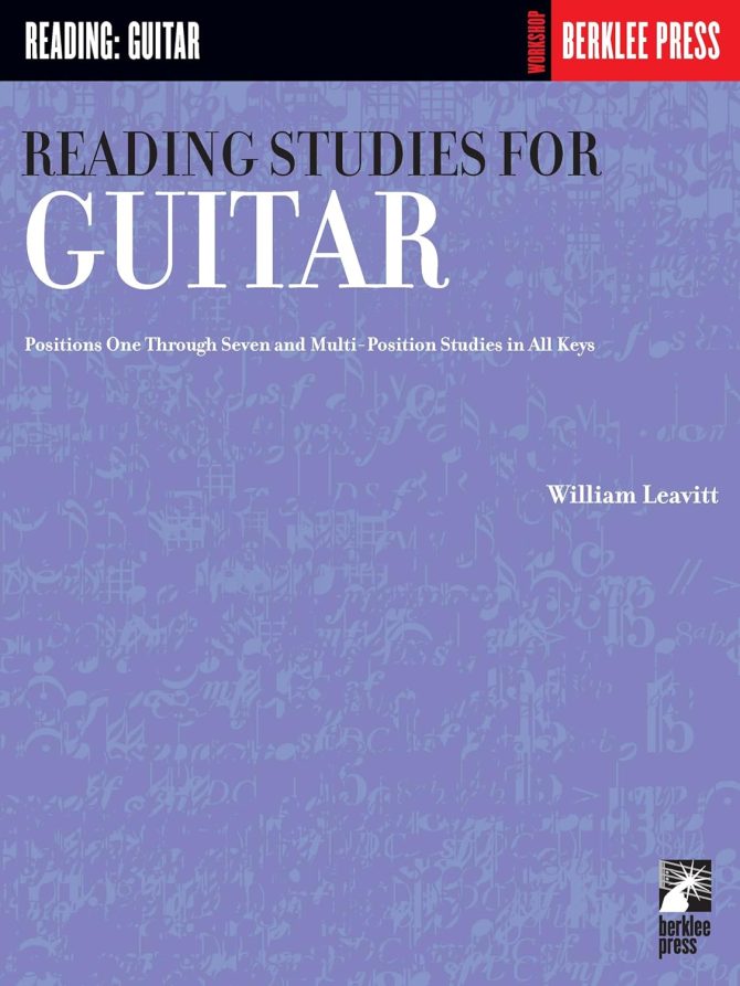 Berklee Press Publications Reading Studies for Guitar