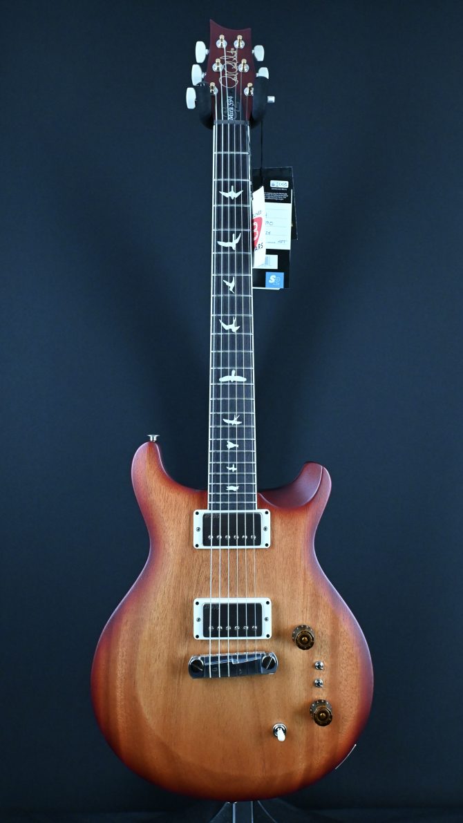 PRS S2 Mira 594 Satin Dark Cherry Sunburst #390