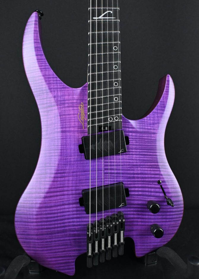 Legator G6FSS-PR Purple Flame Multi Scale #458