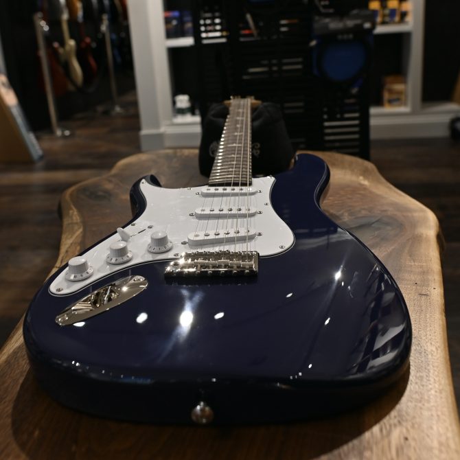 PRS SE Silver Sky "Lefty" Trad Blue #405