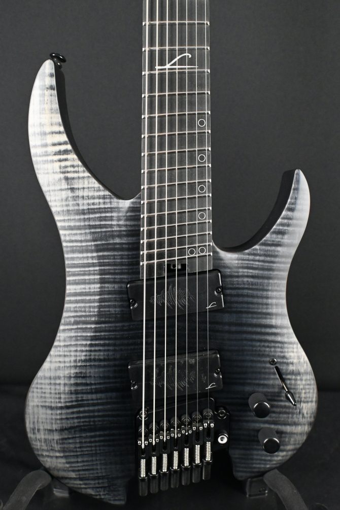 Legator G7FT-BK Black Flame Multi Scale 7-String #123