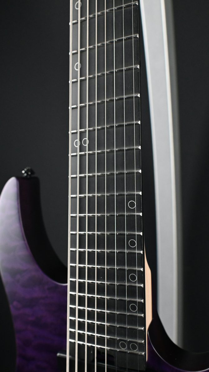Legator N8FSS-PR Purple QM Multi Scale 8-String #355