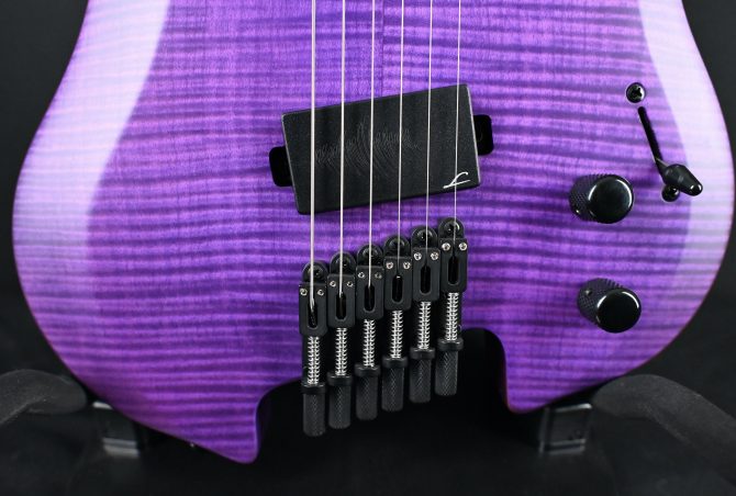 Legator G6FSS-PR Purple Flame Multi Scale #458