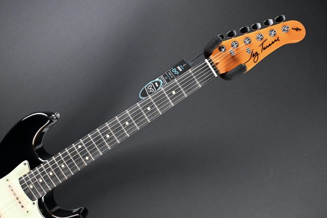 Jay Turser JT-30-BK-A 3/4 Size Double Cutaway Electric Guitar Black #273