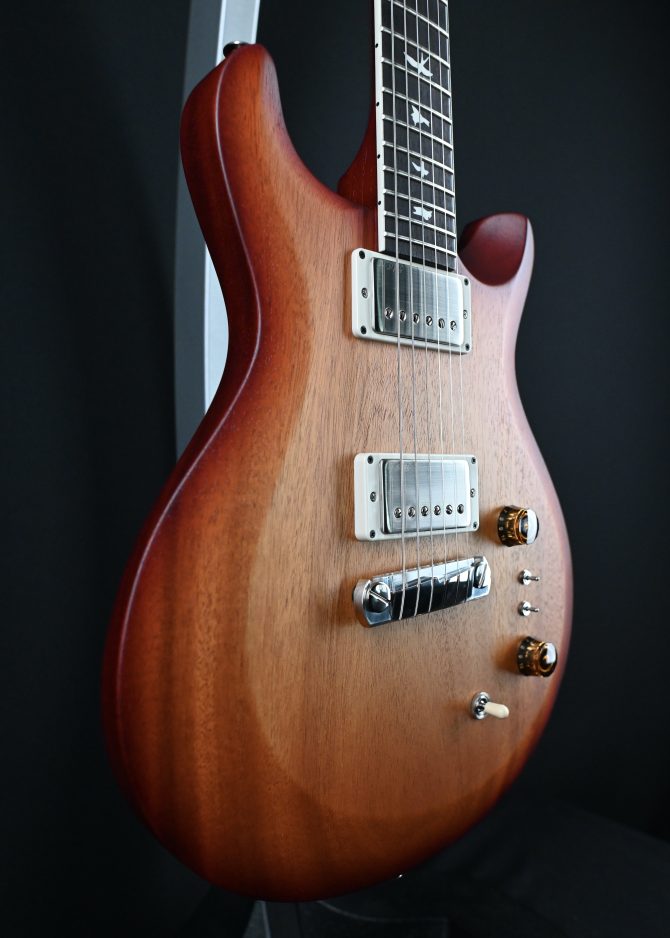 PRS S2 Mira 594 Satin Dark Cherry Sunburst #390