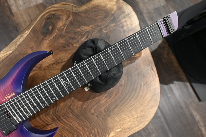 Legator G8FSS-HB Hyper Nova Blue Multi Scale 8-String #317