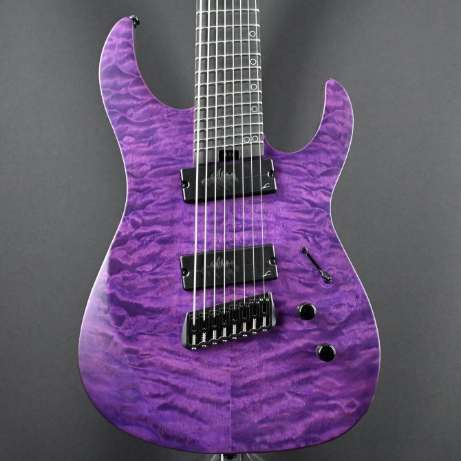 Legator N8FSS-PR Purple QM Multi Scale 8-String #355