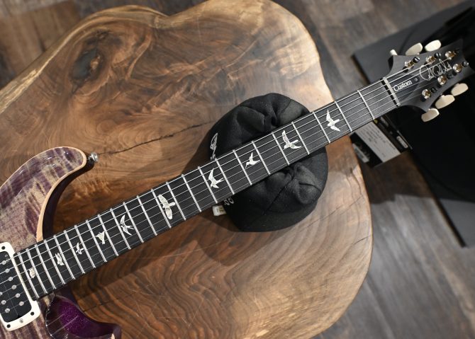 PRS Custom 24-08 Aurora Borealis w/ Purple Sparkle Back #237