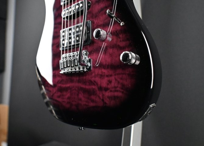 Ibanez GRX70QA-TVT Gio Series Transparent Violet Burst #053