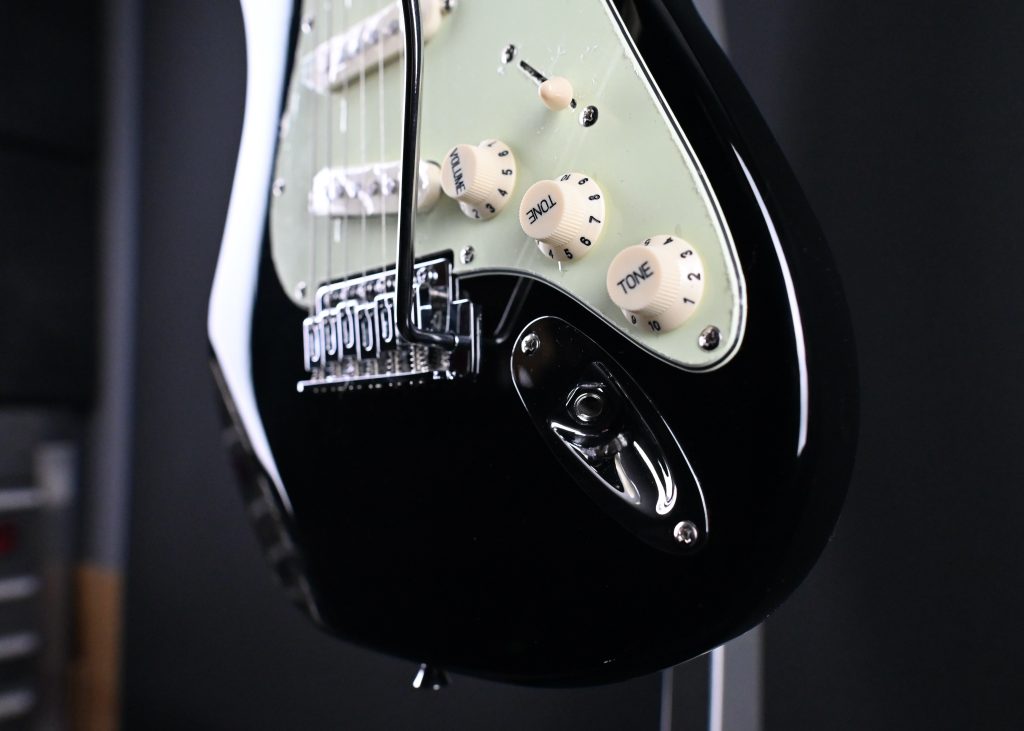Jay Turser JT-30-BK-A 3/4 Size Double Cutaway Electric Guitar Black #271