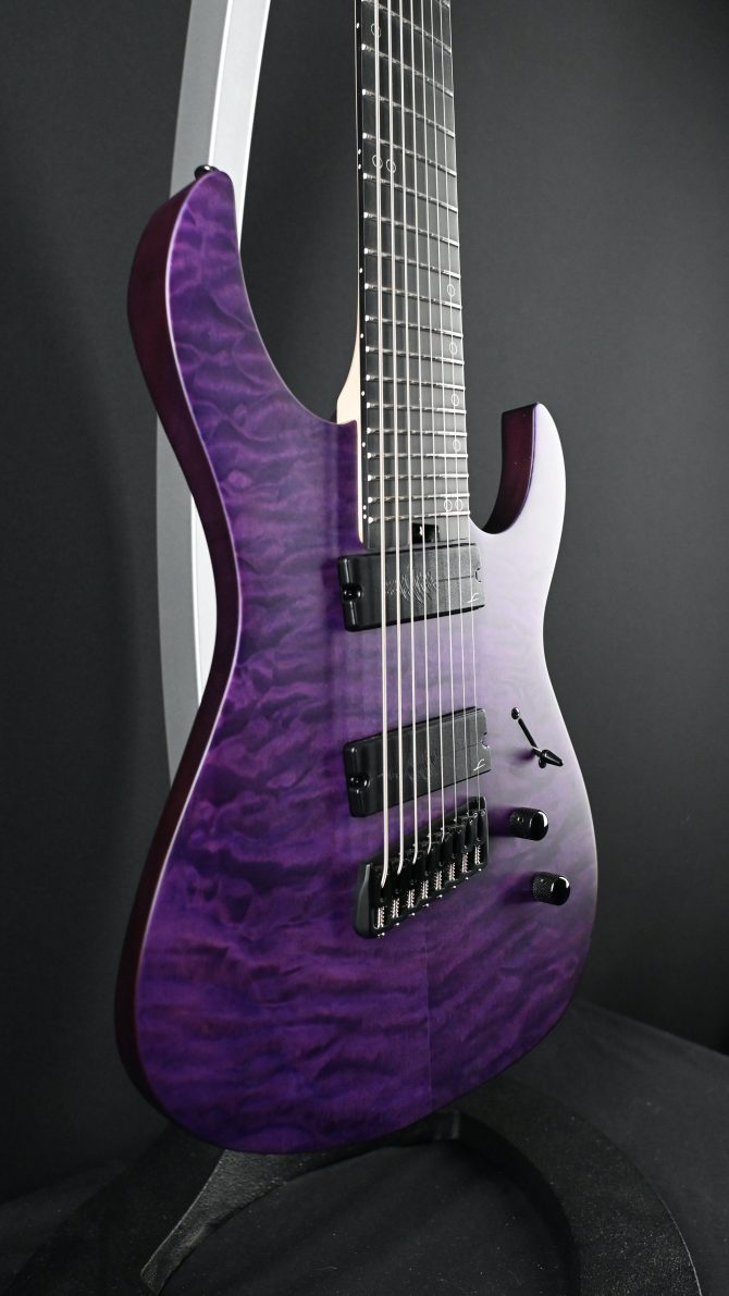 Legator N8FSS-PR Purple QM Multi Scale 8-String #355