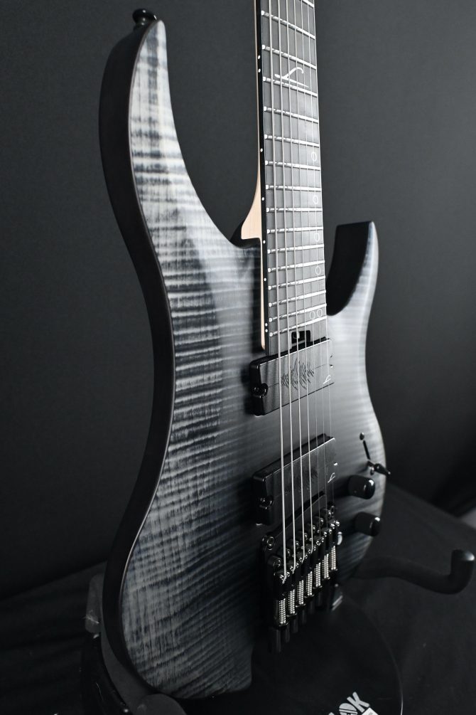Legator G7FT-BK Black Flame Multi Scale 7-String #123