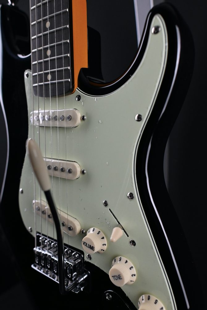 Jay Turser JT-30-BK-A 3/4 Size Double Cutaway Electric Guitar Black #273