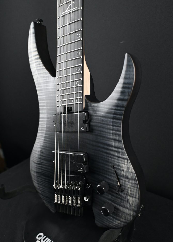 Legator G7FT-BK Black Flame Multi Scale 7-String #123
