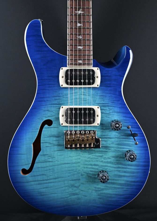 PRS SE Custom 24 Semi-Hollow Piezo Lake Blue 2025