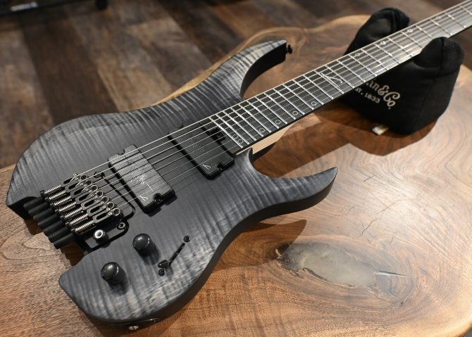 Legator G7FT-BK Black Flame Multi Scale 7-String #123