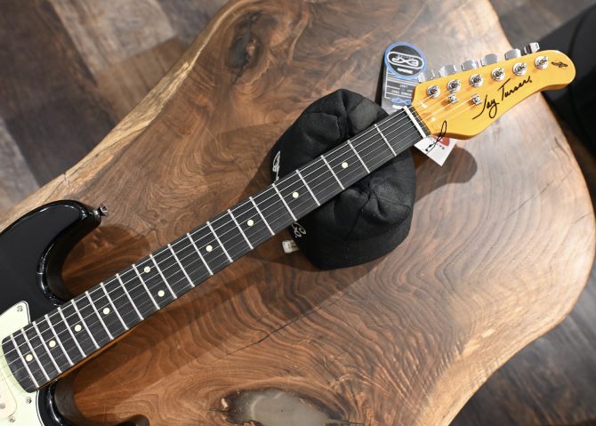 Jay Turser JT-30-BK-A 3/4 Size Double Cutaway Electric Guitar Black #271