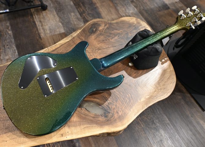 PRS Custom 24 Piezo Sprayer's Choice Blue/Green Holoflake #730