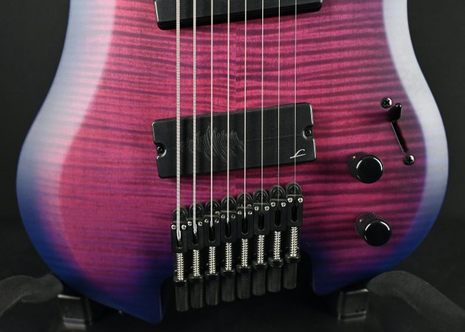 Legator G8FSS-HB Hyper Nova Blue Multi Scale 8-String #317