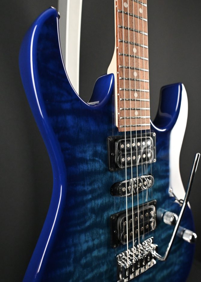 Ibanez GRX70QA-TBB Gio Series Transparent Blue Burst #856