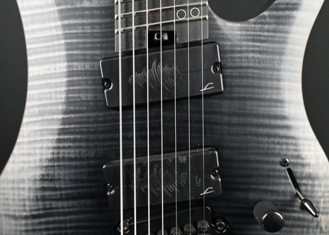 Legator G7FT-BK Black Flame Multi Scale 7-String #123