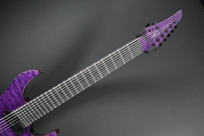 Legator N8FSS-PR Purple QM Multi Scale 8-String #355