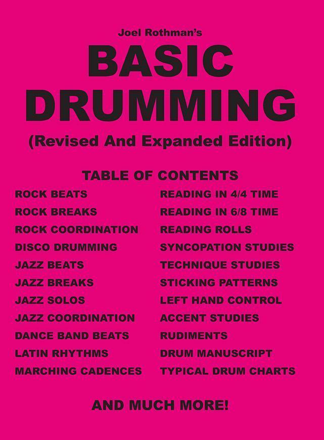 JR Drum Publications Basic Drumming