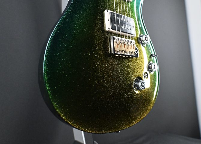PRS Custom 24 Piezo Sprayer's Choice Blue/Green Holoflake #730