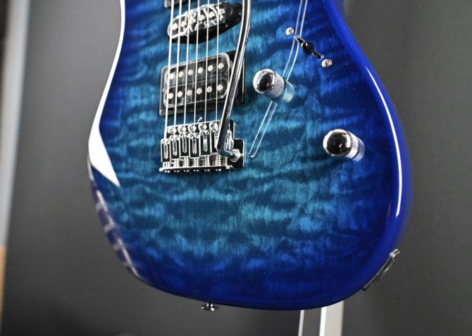 Ibanez GRX70QA-TBB Gio Series Transparent Blue Burst #856
