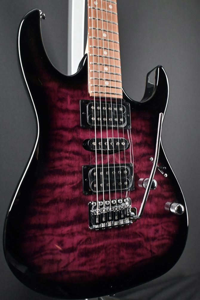 Ibanez GRX70QA-TVT Gio Series Transparent Violet Burst #053