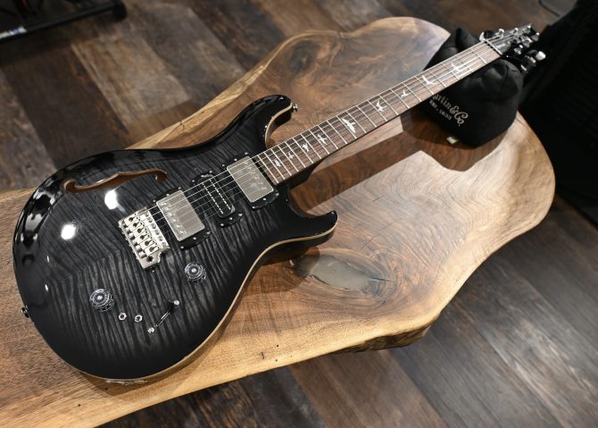 PRS SE Special Semi-Hollow Charcoal Burst #621