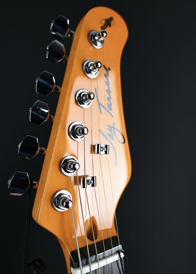 Jay Turser JT-30-BK-A 3/4 Size Double Cutaway Electric Guitar Black #271