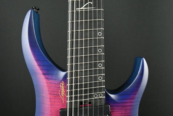 Legator G8FSS-HB Hyper Nova Blue Multi Scale 8-String #317
