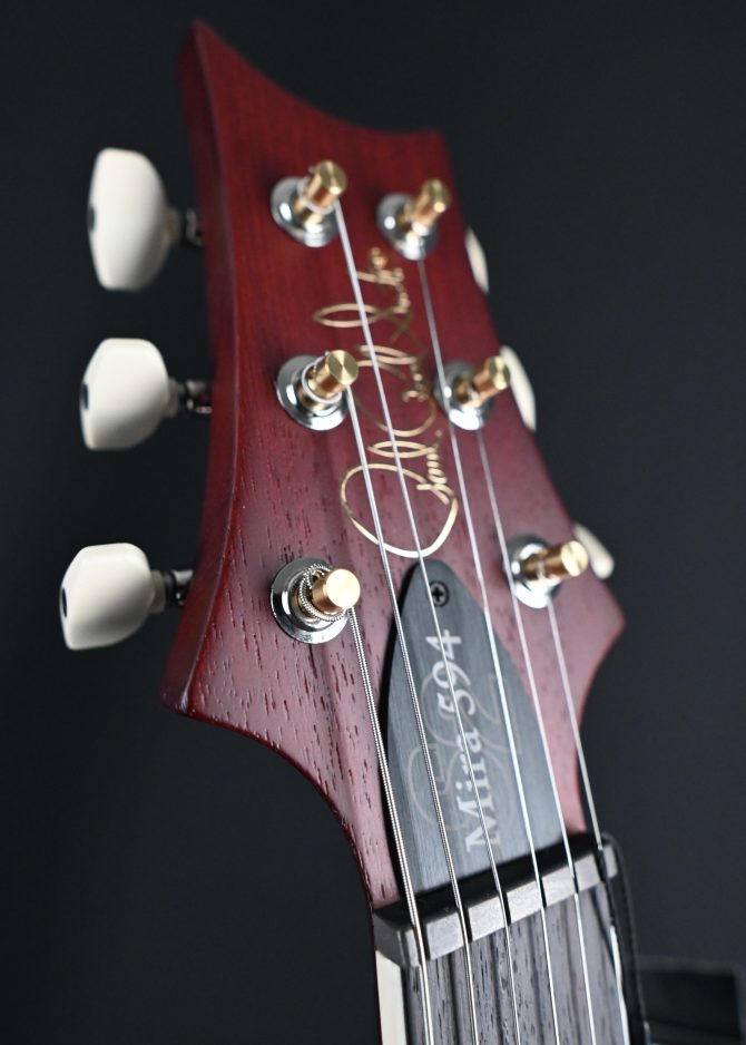 PRS S2 Mira 594 Satin Dark Cherry Sunburst #390
