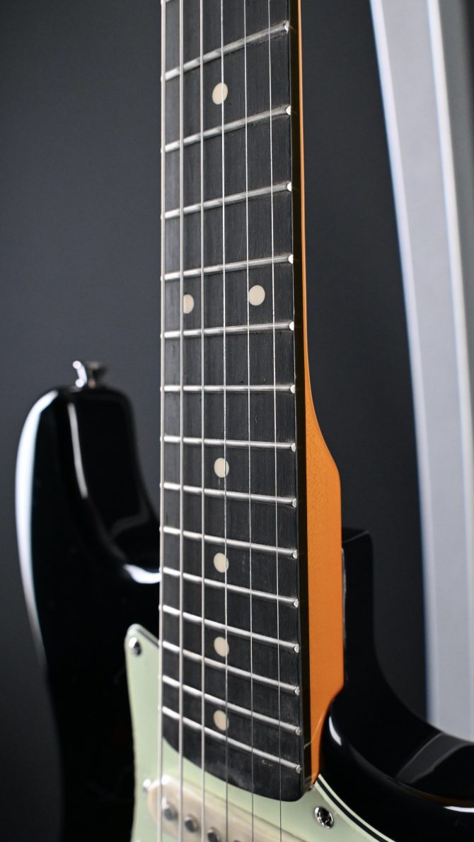 Jay Turser JT-30-BK-A 3/4 Size Double Cutaway Electric Guitar Black #271