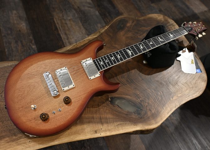 PRS S2 Mira 594 Satin Dark Cherry Sunburst #390