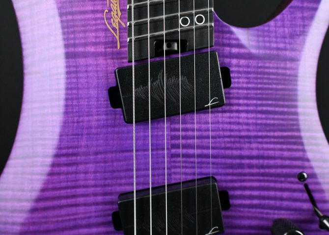 Legator G6FSS-PR Purple Flame Multi Scale #458