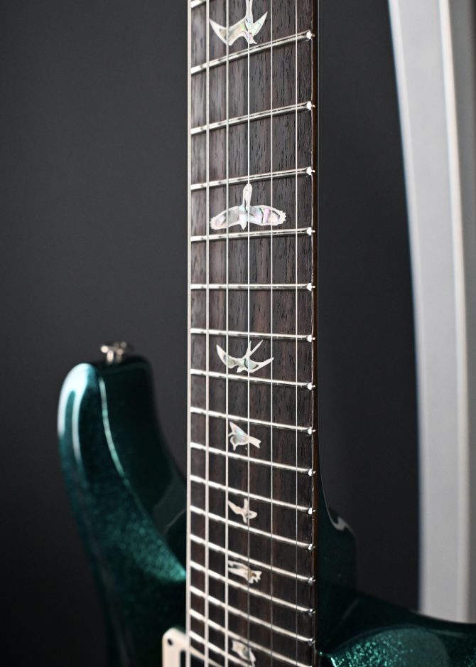 PRS Custom 24 Piezo Sprayer's Choice Blue/Green Holoflake #730