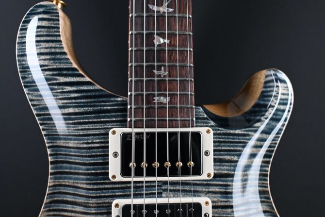 PRS 40th Anniversary Special Semi-Hollow Limited Edition Faded Whale Blue #132