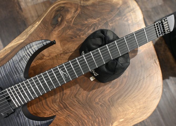 Legator G7FT-BK Black Flame Multi Scale 7-String #123