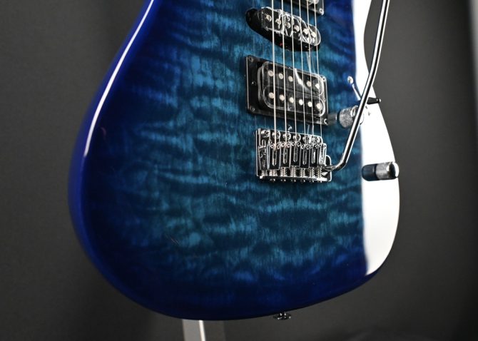 Ibanez GRX70QA-TBB Gio Series Transparent Blue Burst #856