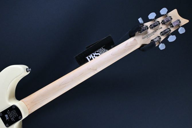 PRS SE SIlver Sky Maple "Lefty" Moon White #340