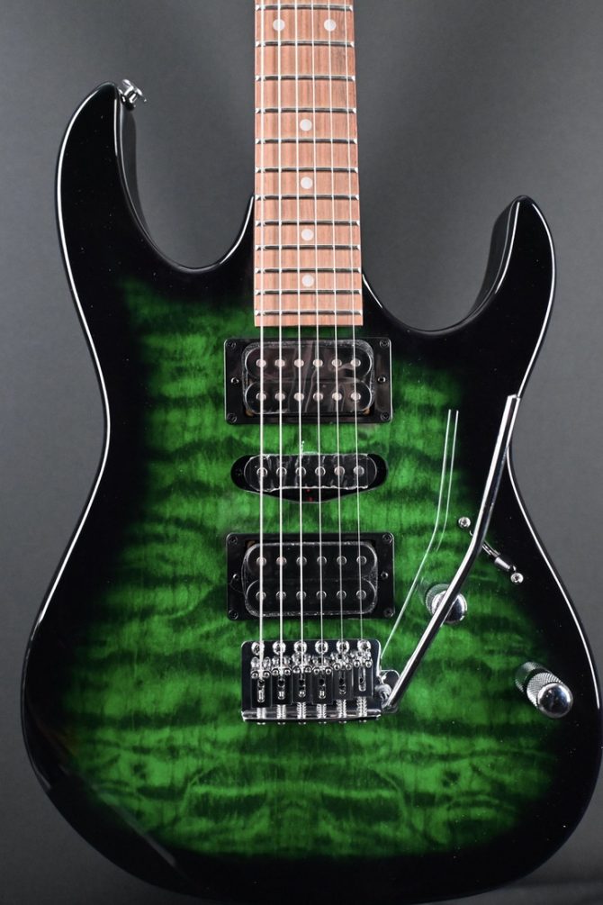 Ibanez GRX70QA-TEB Gio Series Transparent Emerald Burst #779