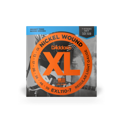 D'Addario 10-59 Regular Light 7-String Electric Guitar Strings
