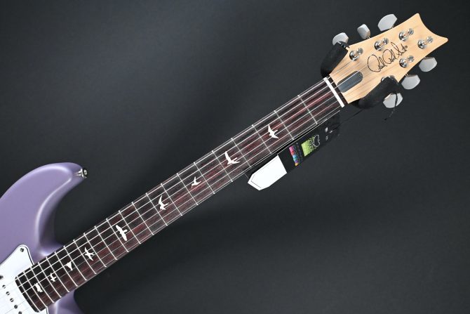 PRS Silver Sky Rosewood Satin Black Plum #843