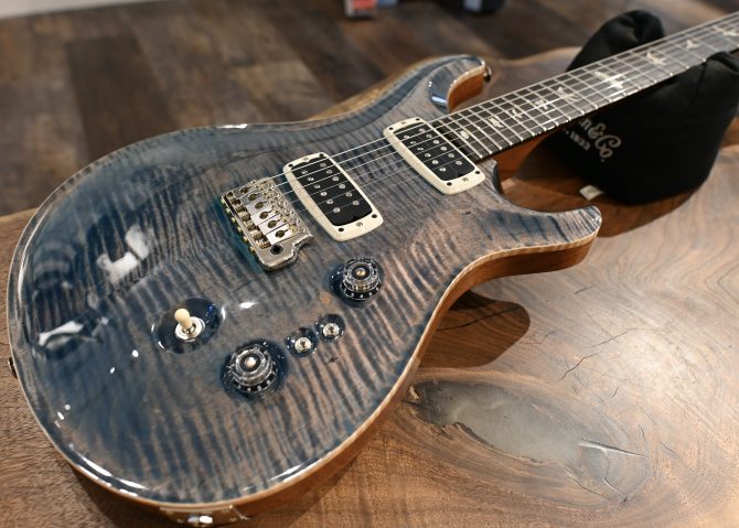 PRS Custom 24-08 Faded Carroll Blue Electric Guitar #806 2024
